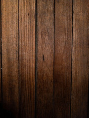 Tablas de Madera de un piso, también puede verse como pared de madera