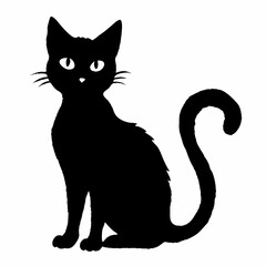 Halloween Cat Bundle Cut File, Cat Witch Svg, Clipart, Vector SVG 