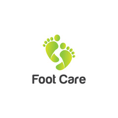 Foot Care Logo Simple Templates