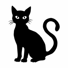 Halloween Cat Bundle Cut File, Cat Witch Svg, Clipart, Vector SVG 