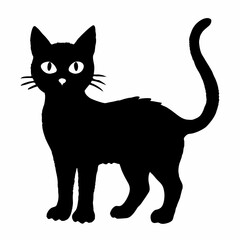 Halloween Cat Bundle Cut File, Cat Witch Svg, Clipart, Vector SVG 