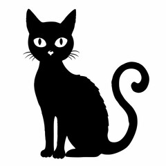Halloween Cat Bundle Cut File, Cat Witch Svg, Clipart, Vector SVG 