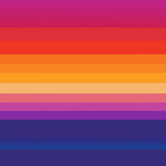 Vibrant Sunset Gradient Smooth Orange, Pink, and Purple Transitions in Vector Art