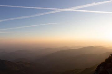 Sunrise at the Stara Planina mountains, Serbia