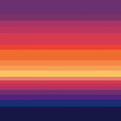 Vibrant Sunset Gradient Smooth Orange, Pink, and Purple Transitions in Vector Art