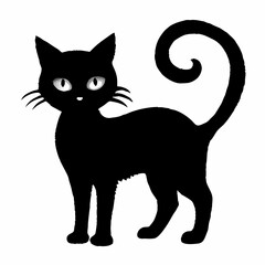 Halloween Cat Bundle Cut File, Cat Witch Svg, Clipart, Vector SVG 