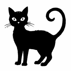 Halloween Cat Bundle Cut File, Cat Witch Svg, Clipart, Vector SVG 