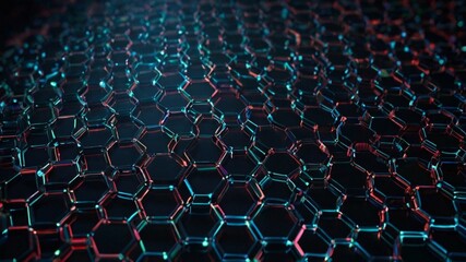 Obraz premium Circuit connect lines and dots form intricate patterns, symbolizing a complex network. This represents the interconnectedness of modern technology, decentralized network nodes, and seamless data conne