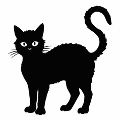 Halloween Cat Bundle Cut File, Cat Witch Svg, Clipart, Vector SVG 