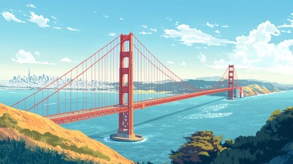 Fototapeta premium Golden Gate Bridge