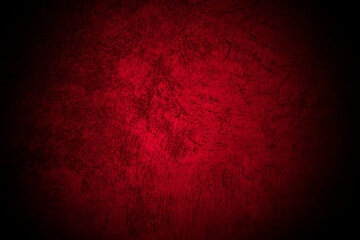 Old wall texture cement black red  background abstract dark color design are light with white gradient background.