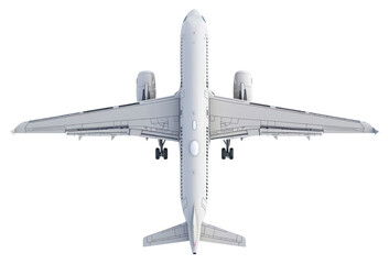 PNG  Airplane top view isolated white