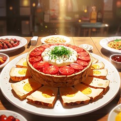 World Food Day in a Circular Design Outstanding Image
