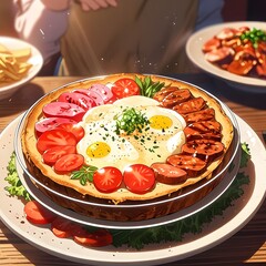 World Food Day in a Circular Design Outstanding Image
