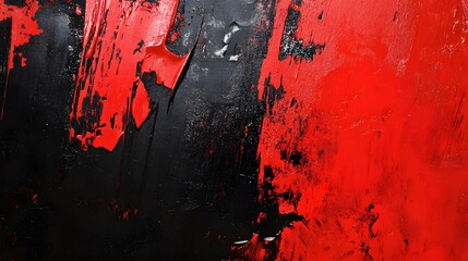 An abstract background with a dramatic combination of black and red tones creating a bold and striking visual impact