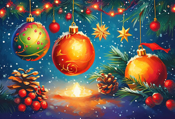 bright new year background, background image for christmas and holiday,