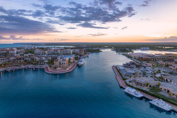 Naklejka premium marina de cap cana