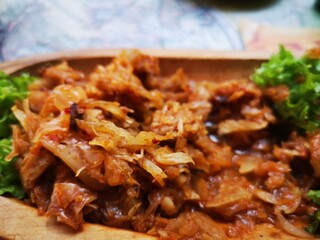 Cabbage dish