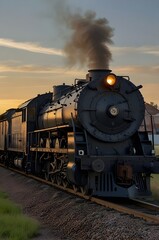 Naklejka premium old train