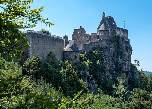 Aggstein Castle - a ruined castle above the Danube River