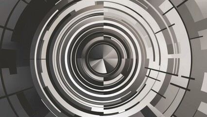 Obraz premium Elegant abstract background featuring gray and white tones.