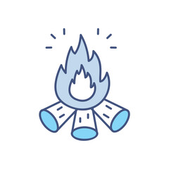 Bonfire  vector icon