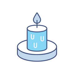 Candle  vector icon