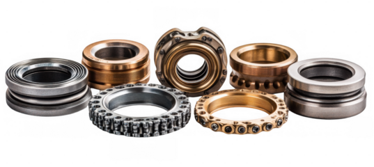 Metal Bearings and Rings Collection