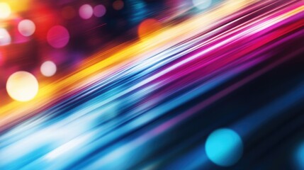 Colored abstract blurred light background