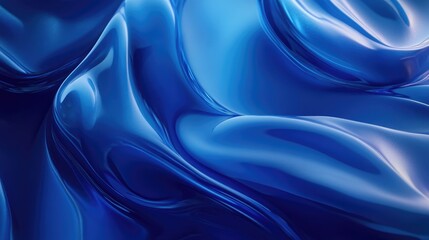 Obraz premium Abstract design on a blue backdrop