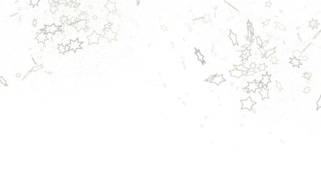 Celestial Christmas Symphony: Enthralling 3D Illustration of Falling Holiday Starbursts