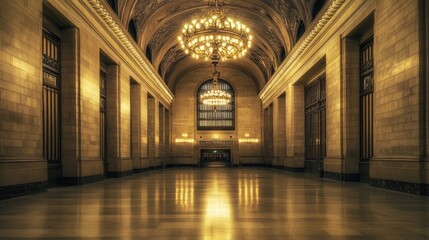 Grand Central Station Nyc. Elegant Architecture and Business in the Heart of the City