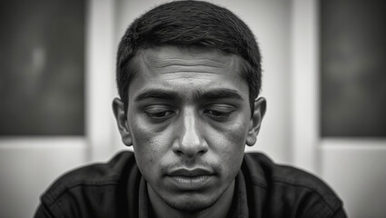 Obraz premium Portrait of a Pakistani man.