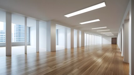 Fototapeta premium empty office interior
