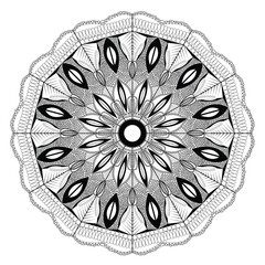 Mandala Coloring Book, Lineal mandala background, mandala Design
