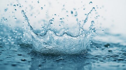 water splash background