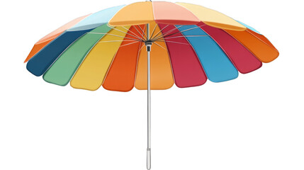Obraz premium a Beach Umbrella on transparency background PNG