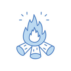 Bonfire  vector icon