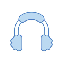 Earmuff  vector icon