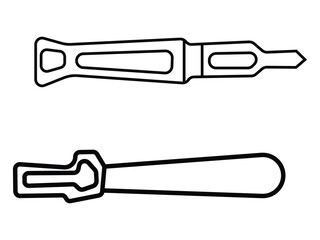 Labor tools and equipment icons vector 