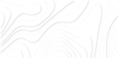 Abstract design with black and white abstract background, Wave paper cut background. topographic line contour map background.  paper texture design.