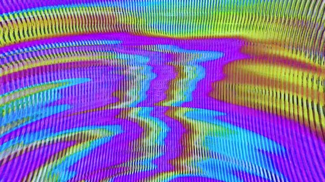 trippy hippie VHS visual, background overlay with saturated color waves, vhs camcorder glitch, wavy psychedelic overlay