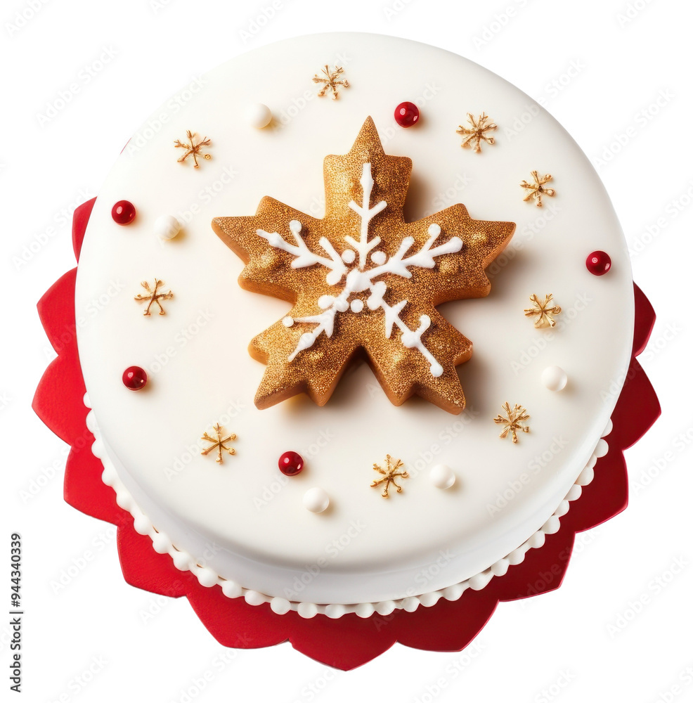 Canvas Prints png christmas cake dessert cupcake icing.