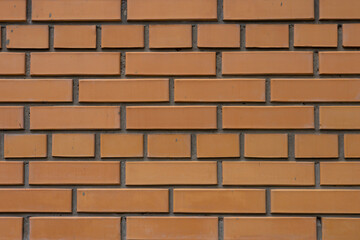 texture of an orange brick wall