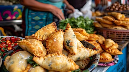 Golden Fried Empanadas: A Street Food Delight