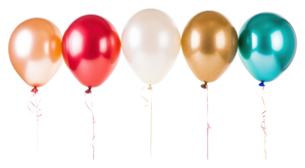 PNG Balloon ribbon red white background.