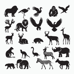 Naklejka premium Animal Bundle set.eps