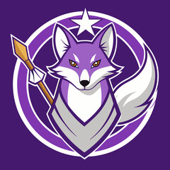 Fototapeta premium wolf head vector illustration
