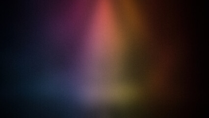 A rich 4K gradient background blending deep hues of purple, orange, yellow, and blue with a soft, grainy texture. Perfect for creating vibrant wallpapers, banners, and artistic digital designs