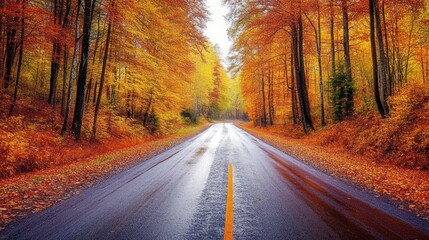 Autumn Road
